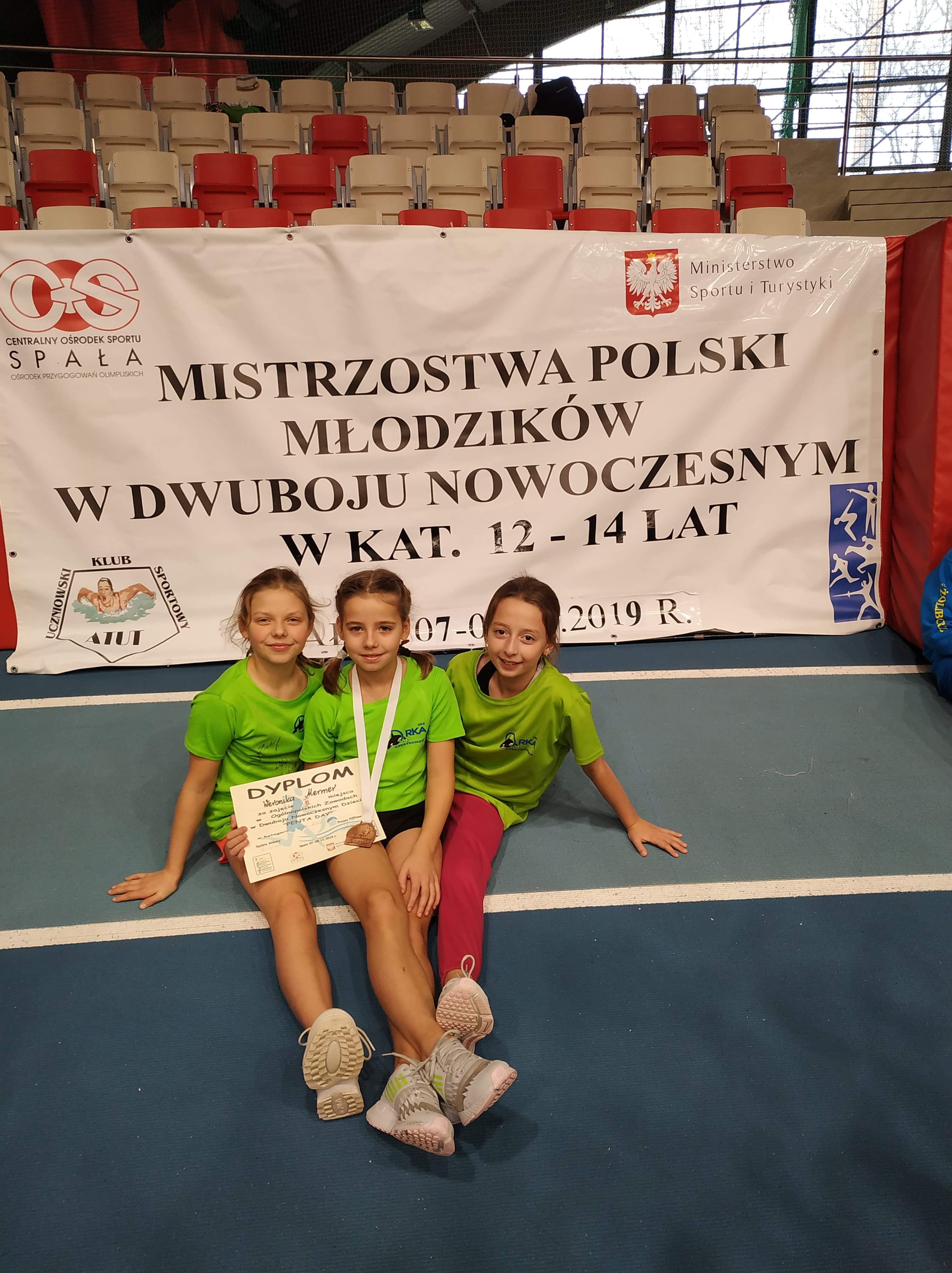 Mistrzostwa Polski Młodzików w Dwuboju Nowoczesnym 07-08.12.2019